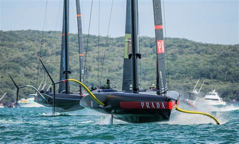 prada cup gara 6|Louis Vuitton Cup Final Race 6 Starboard Entry Stern Camera.